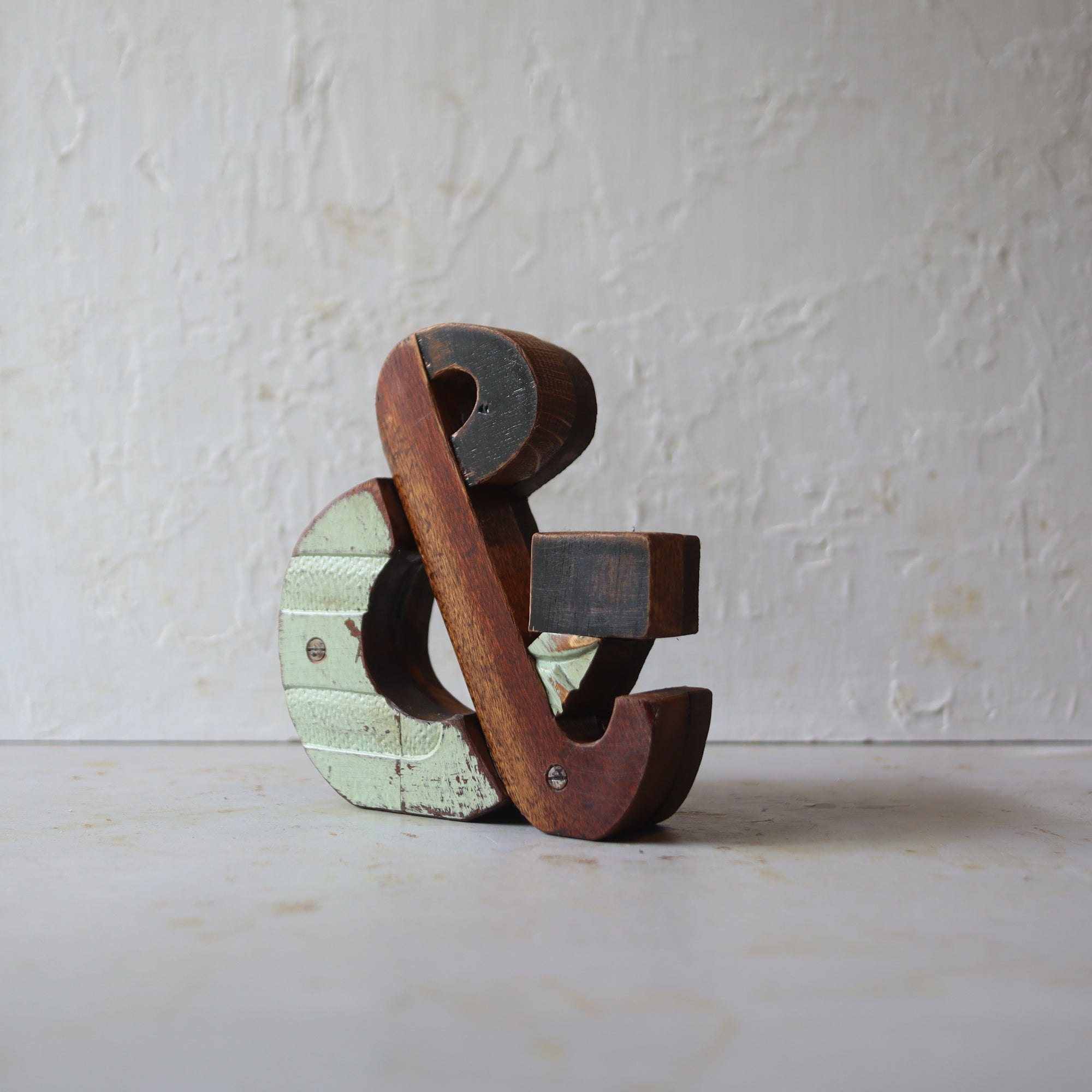 Reclaimed Wooden Letters