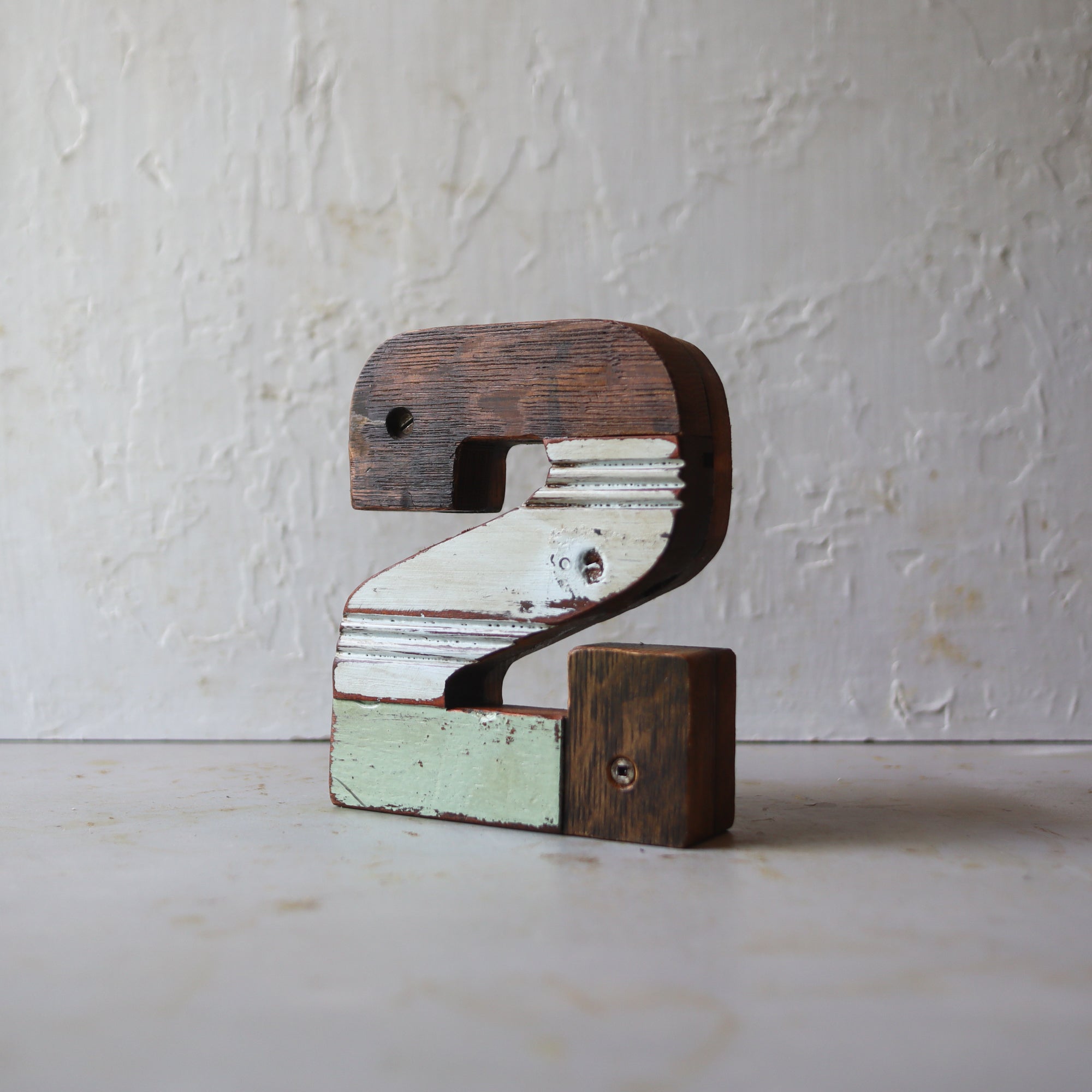 Reclaimed Wooden Letters