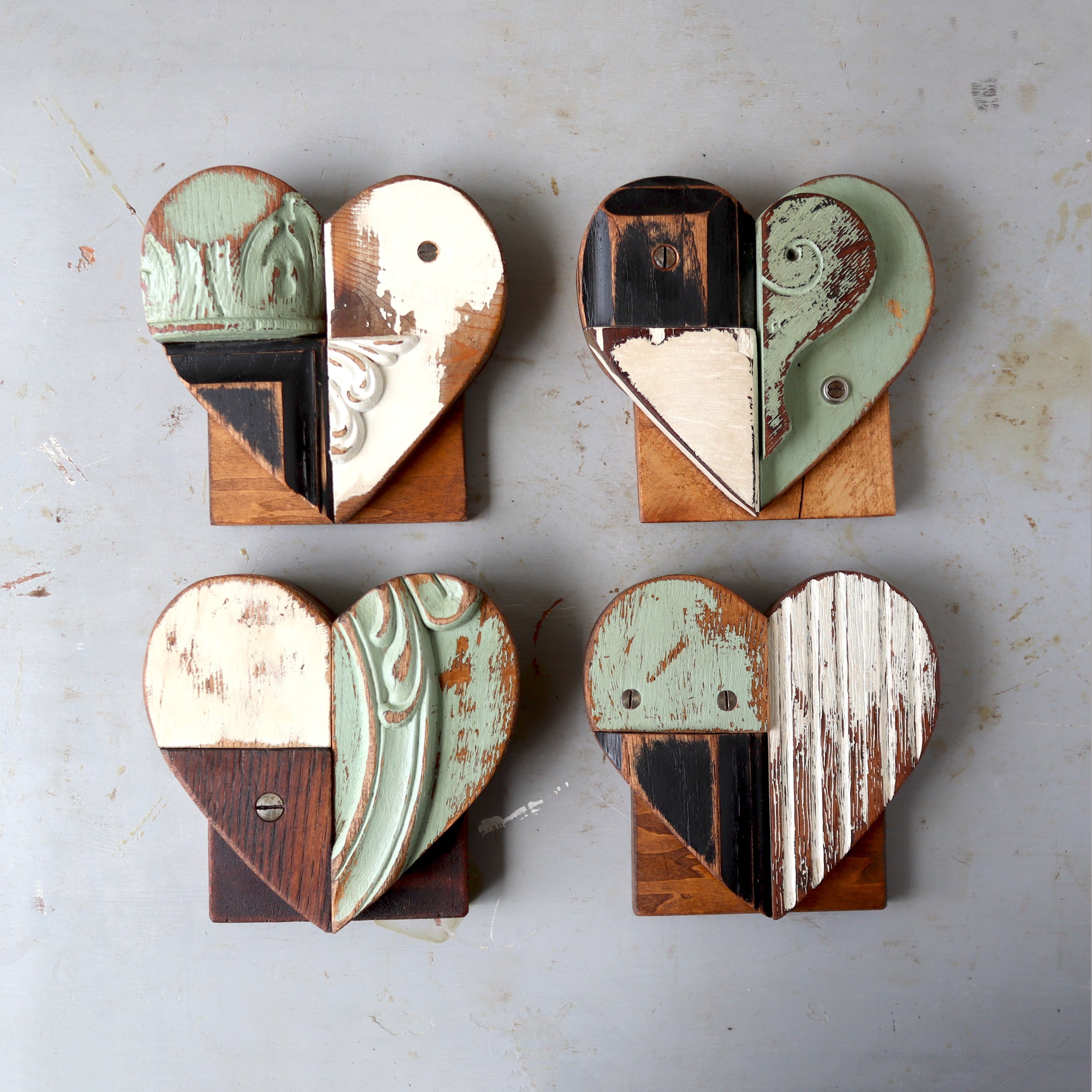 Reclaimed Wooden Letters