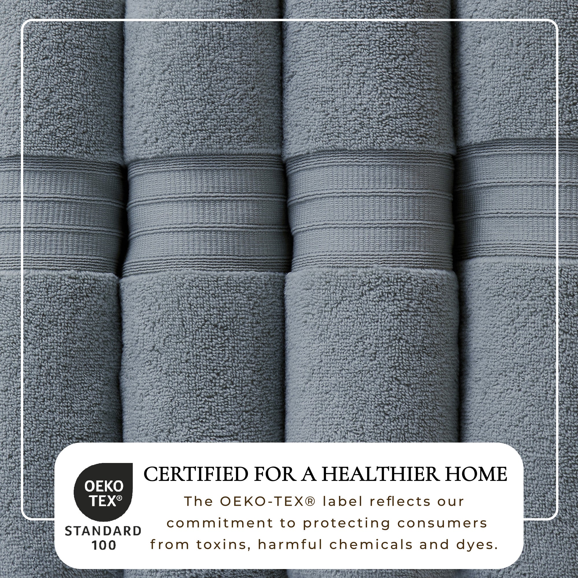 100% Cotton Premium Bath Towel Set - Chiara Collection