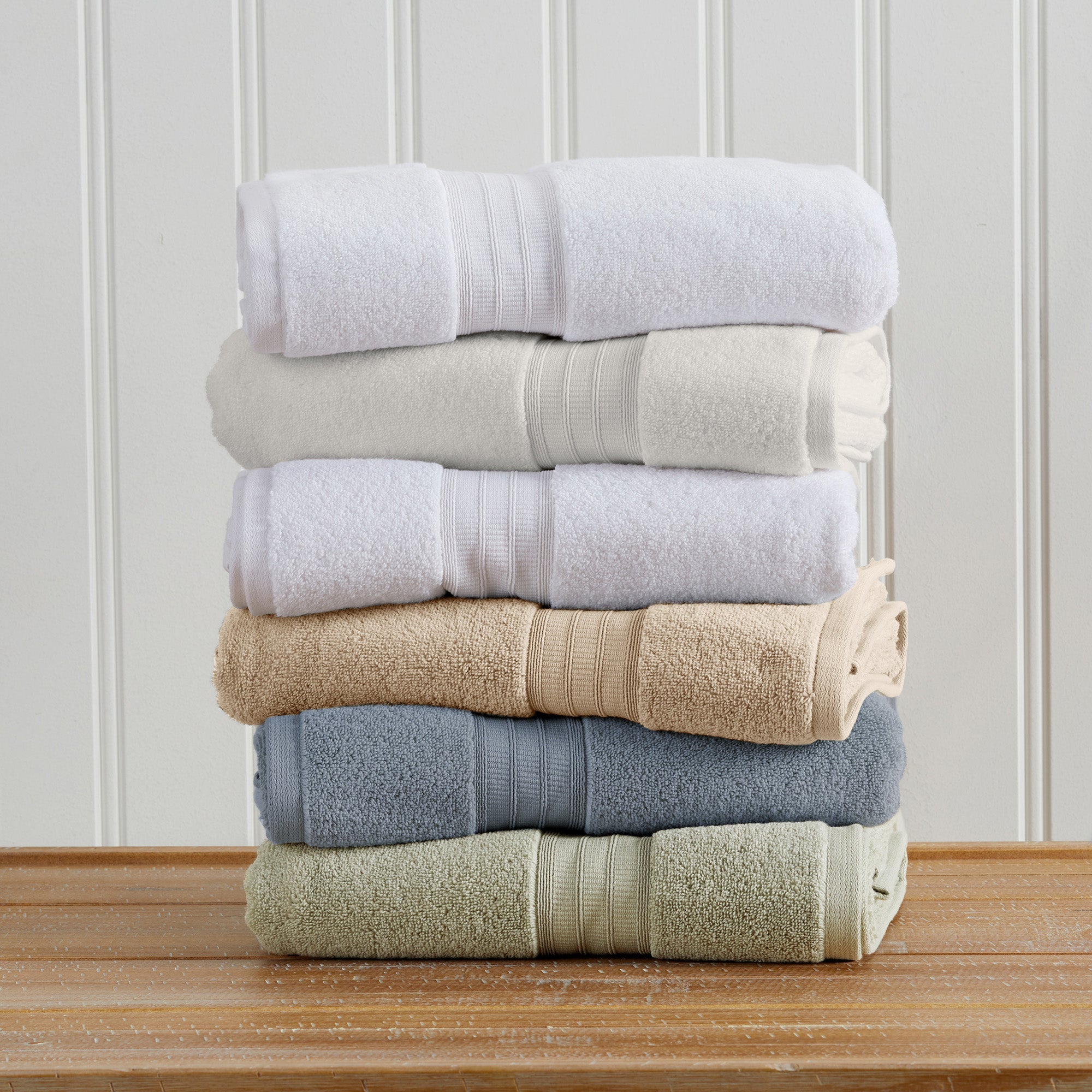 100% Cotton Premium Bath Towel Set - Chiara Collection